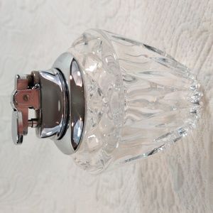 Cut Crystal Mid Century Table Top Lighter